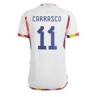 Belgien Yannick Carrasco #11 Auswärtstrikot WM 2022 Kurzarm